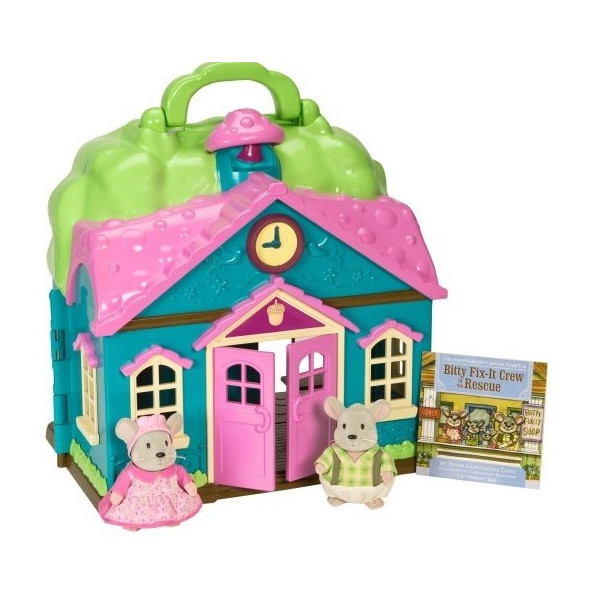 

Игровой набор Li'l Woodzeez Школа и Семья Мышей 6101M