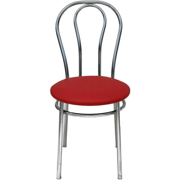 

Стул Примтекс Плюс Tulipan chrome S-3120 Красный