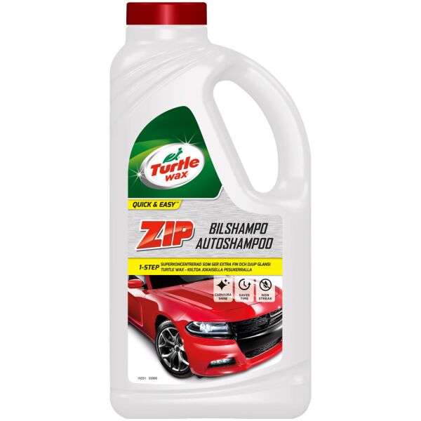

Автошампунь ZIP WAX 1000мл RU Turtle Wax (53078/52890)