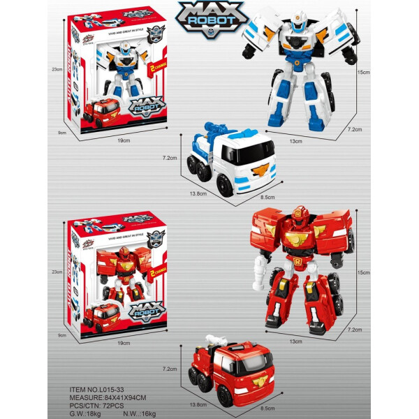 

Трансформер Maya Toys Пожарная машина (L015-33)