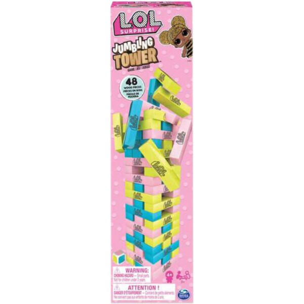 

Настольная игра SPIN MASTER: Дженга L.O.L. Surprise