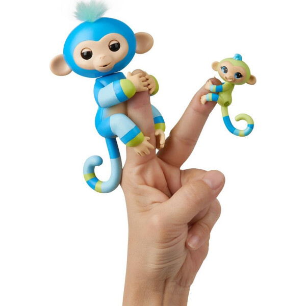 

Интерактивная игрушка WowWee Fingerlings Гламурная ручная обезьянка Билли мини-обезьянкой (W3540/3541)