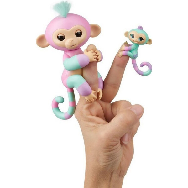 

Интерактивная игрушка WowWee Fingerlings Гламурная ручная обезьянка Эшли мини-обезьянкой (W3540/3542)