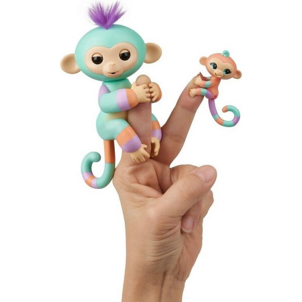 

Интерактивная игрушка WowWee Fingerlings Гламурная ручная обезьянка Дэнни мини-обезьянкой (W3540/3544)