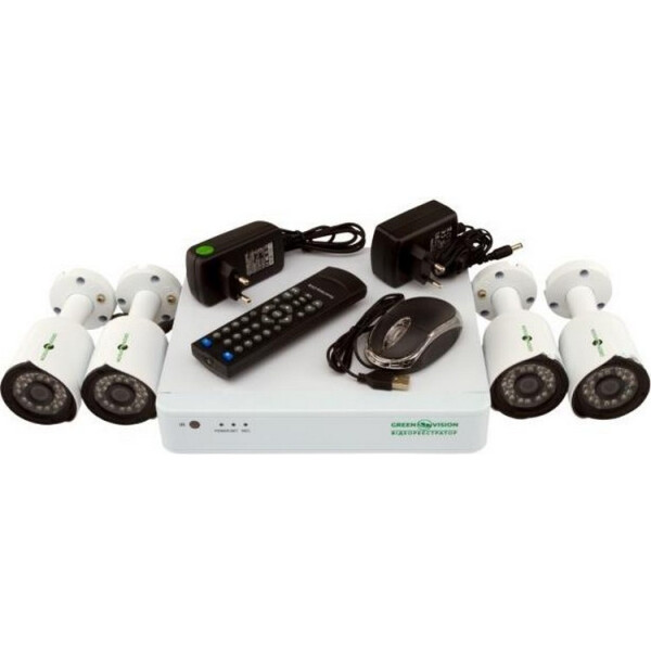 

Комплект видеонаблюдения Green Vision GV-K-S13/04 1080P