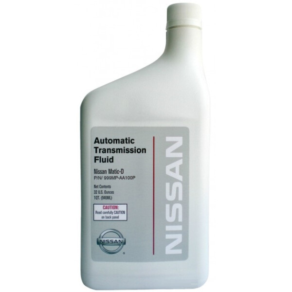 

Трансмиссионное масло NISSAN ATF Matic D 1qt (946 ml) (999MPAA100P)