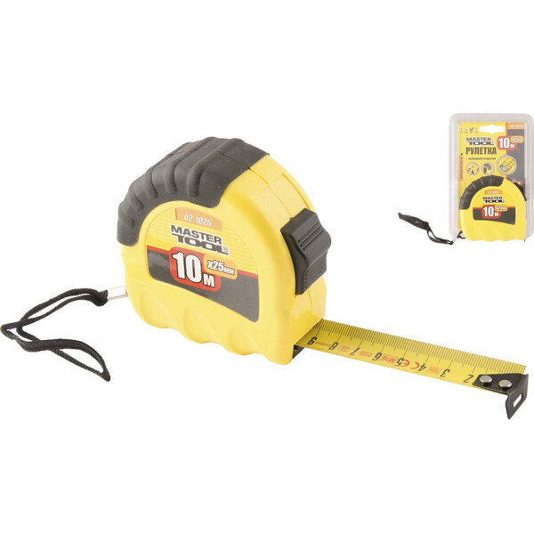 

Рулетка MasterTool 10 м. 62-1025