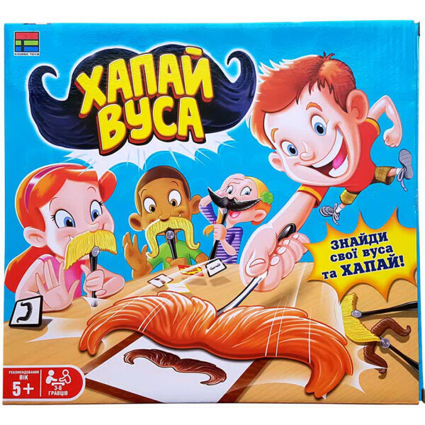

Развлекательная игра Kingso Toys Шлеп Усы (JT007-46)