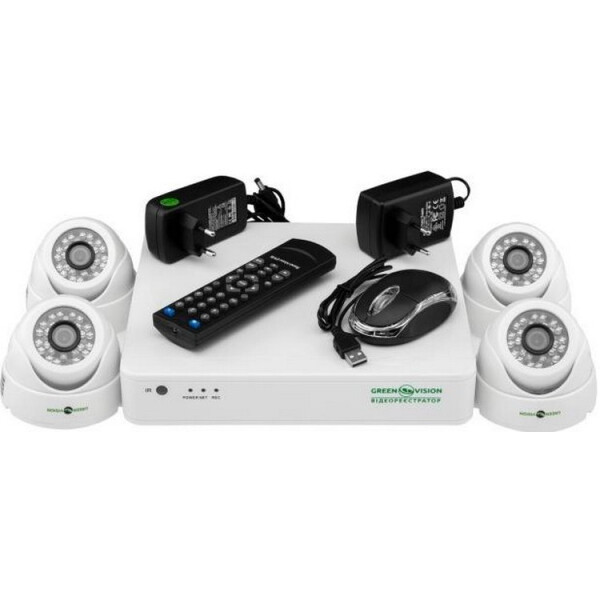 

Комплект видеонаблюдения Green Vision GV-K-G01/04 720Р