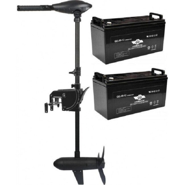 

Электромотор Haswing Osapian 80Lbs 12V+два аккум. Haswing 80ah Gel