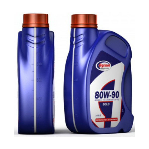 

Трансмиссионное масло Агринол GOLD SAE 80W-90 API GL-5 1л