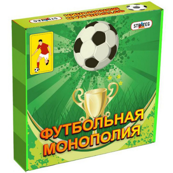 

Настольная игра Strateg Футбольная Монополия (716)