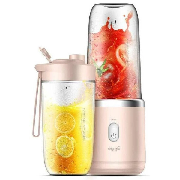 

Беспроводной стакан блендер Xiaomi Deerma Juice Blender DEM-NU05 (400 мл) Pink