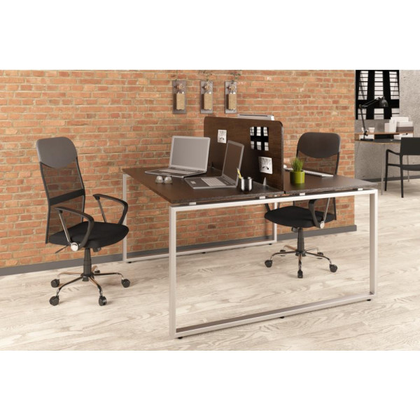 

Двойной письменный стол Loft design Q-140 Венге Корсика