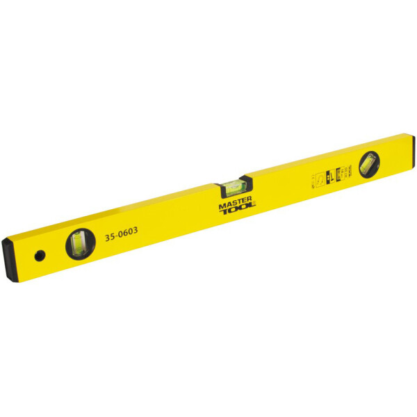 

Уровень MasterTool 60 см. 3 капсулы. 35-0603