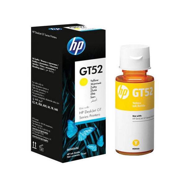 

Картридж HP GT52 5810/5820 Yellow M0H56AE