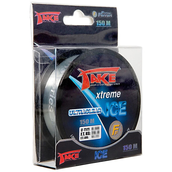 

Леска Lineaeffe Take Xtreme Ice (ультрапрозрачная) 150м. 0.16мм. FishTest 4кг (3300116)