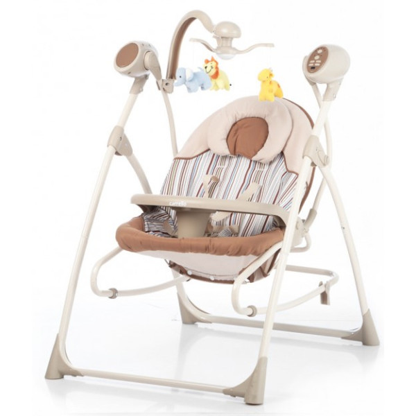 

Колыбель-качели Carrello Nanny CRL-0005 Beige Stripe