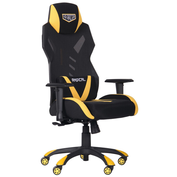 

Кресло AMF VR Racer Radical Wrex черный/желтый
