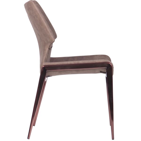 

Стул AMF Raffle brass/ basalt (545660)