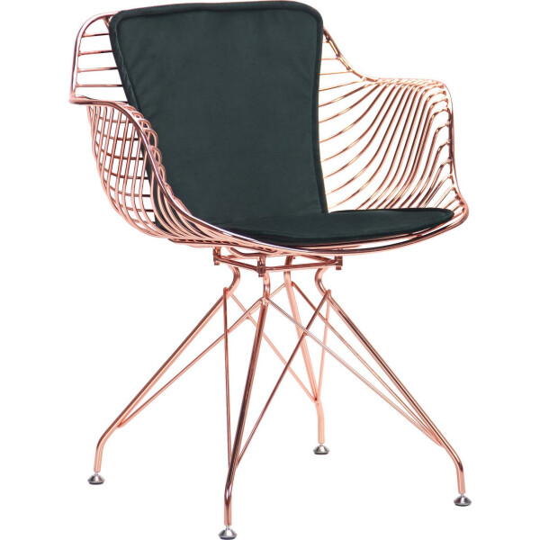 

Стул AMF Ibis, rose gold, emerald