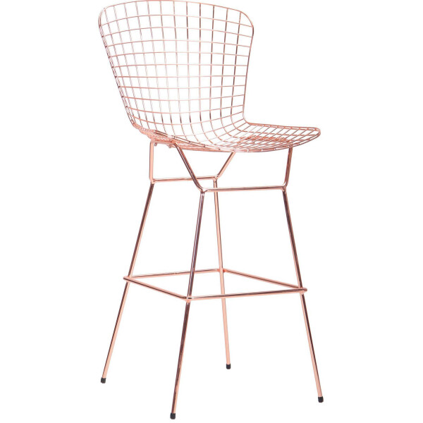 

Барный стул AMF Tody, rose gold