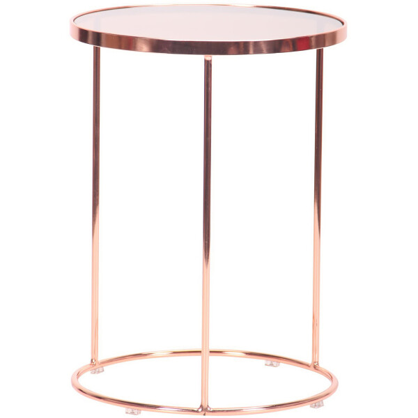 

Стол журнальный AMF Kalibri, rose gold, glass top