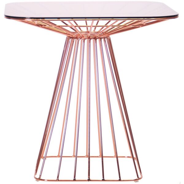 

Стол AMF Tern, rose gold, glass top