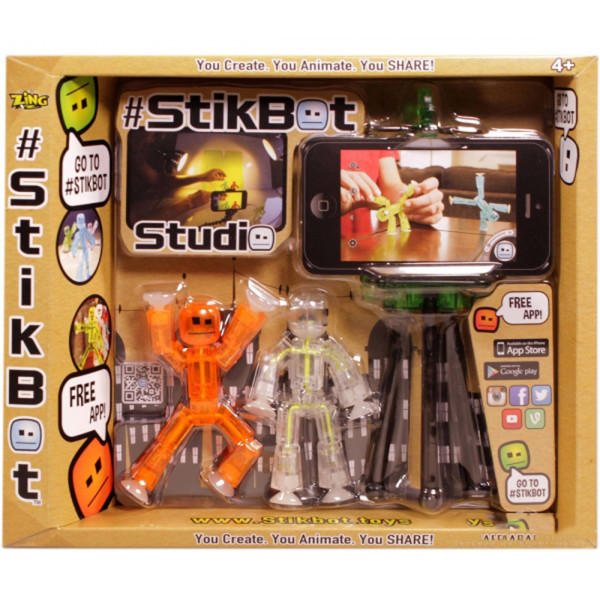 

Набор фигурок Stikbot. Набор для анимационного творчества S1 Студия (TST615)