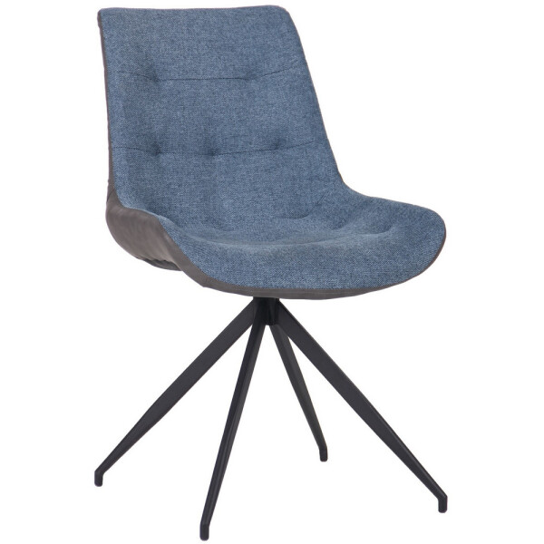 

Стул поворотный AMF Aurora черный/меланж океан (545805)