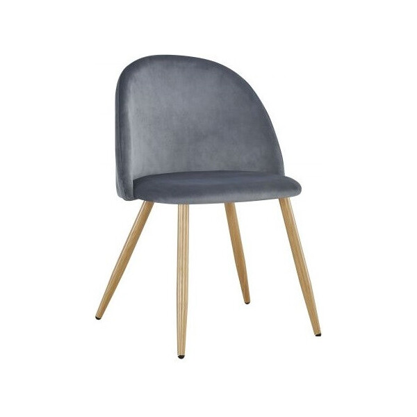 

Стул обеденный AMF Sherry beech/dark grey velvet (545870)