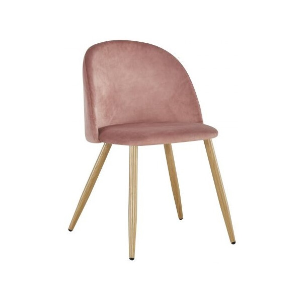 

Стул обеденный AMF Sherry beech/pink velvet