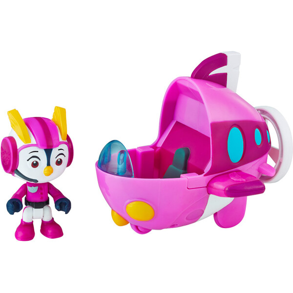 

Игровой набор HASBRO -TOP WING Отважные Птенцы с машинкой, PENNY`S AQUA WING, E5281_E5315
