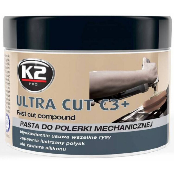 

Универсальная паста для полировки машин K2 ULTRA CUT C3 + 600g (L004)