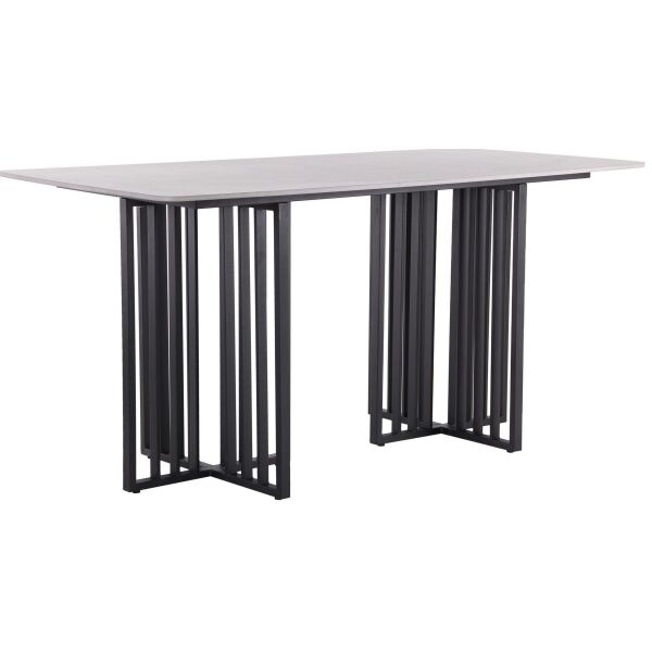

Стол обеденный Fellon black/ceramics Coastal gray