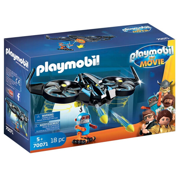 

Конструктор Playmobil Роботитрон с дроном 70071