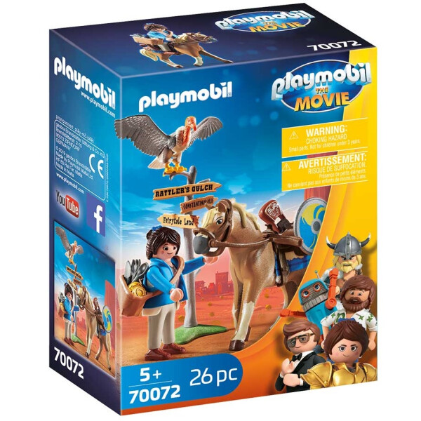 

Конструктор Playmobil Марла с лошадью 70072