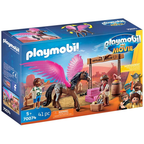 

Конструктор Playmobil Марла и Дел с пегасом 70074