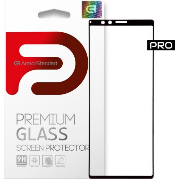 

ArmorStandart Full Cover Full Glue Pro Black для Sony Xperia 1