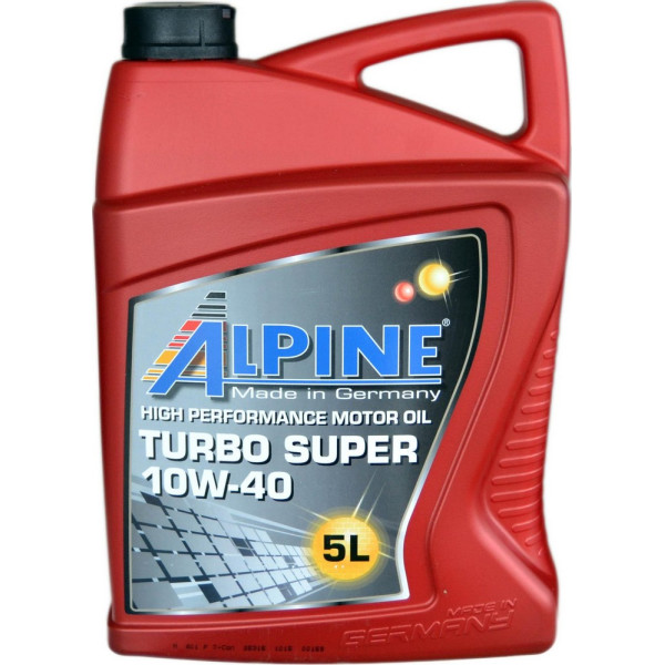 

Моторное масло Alpine Turbo Super 10W-40 5 л