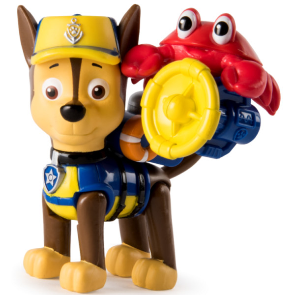 

Коллекционная фигурка Spin Master Щенячий патруль Гонщик с механической функцией серия "Морской патруль" (SM16655/0242)