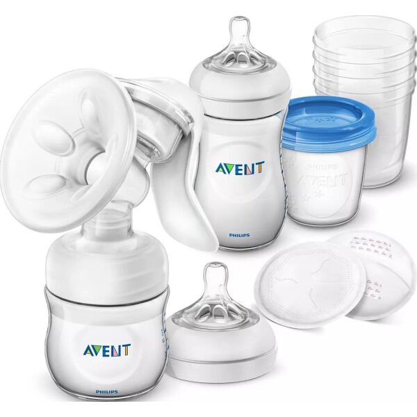 

Молокоотсос + бутылочка Philips Avent SCD221/00