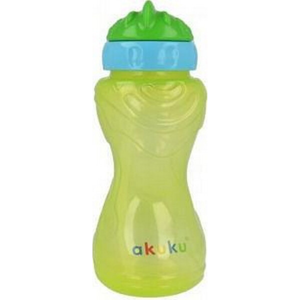

Поильник спортивный с трубочкой Akuku 6+ 360 мл. A0135 green