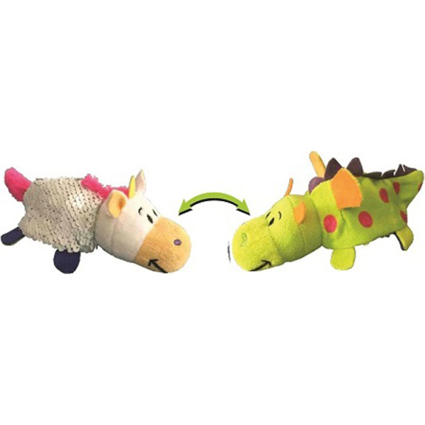 

Мягкая игрушка с пайетками 2 в 1 ZooPrяtki - Единорог - Дракон (12 cm) (551IT-ZPR)