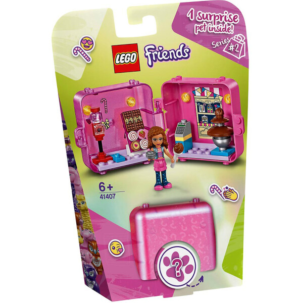 

LEGO Friends Игровой куб «Оливия на шопинге» (41407)