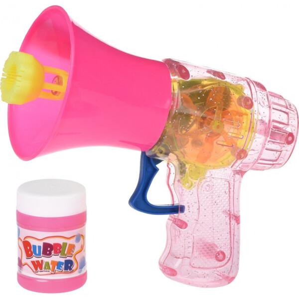 

Мыльные пузыри Same Toy Bubble Gun Рупор со светом розовый 925AUt-2