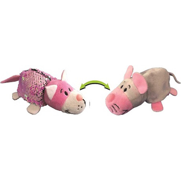 

Мягкая игрушка с пайетками 2 в 1 ZooPrяtki - Кот-Мышь (12 cm) (552IT-ZPR)