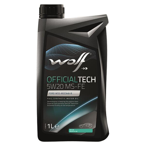 

Моторное масло WOLF OfficialLTech 5W-20 MS-FE 1 л (8329975)
