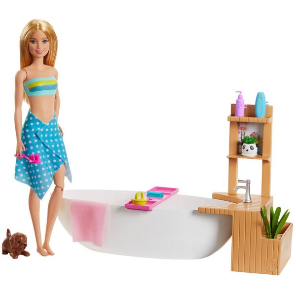 

Кукольный набор Barbie Ванная комната (GJN32)