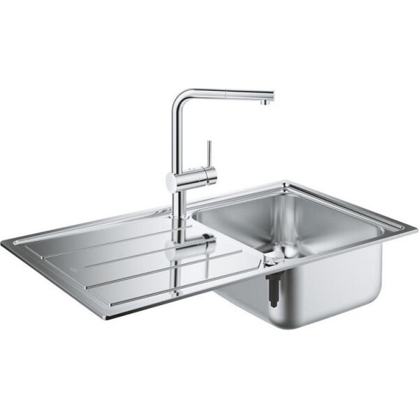 

Кухонная мойка Grohe EX Sink K500 и смеситель Minta 32168000, 31573SD0